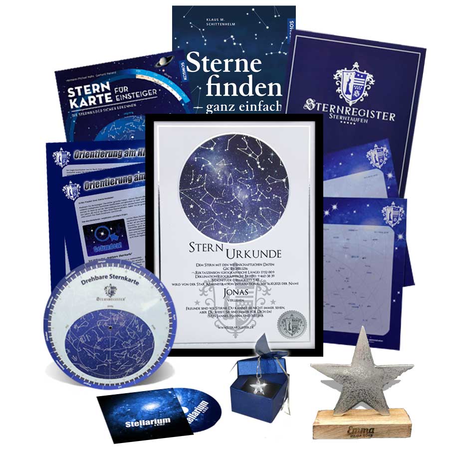 Sterne benennen - Unser Angebot