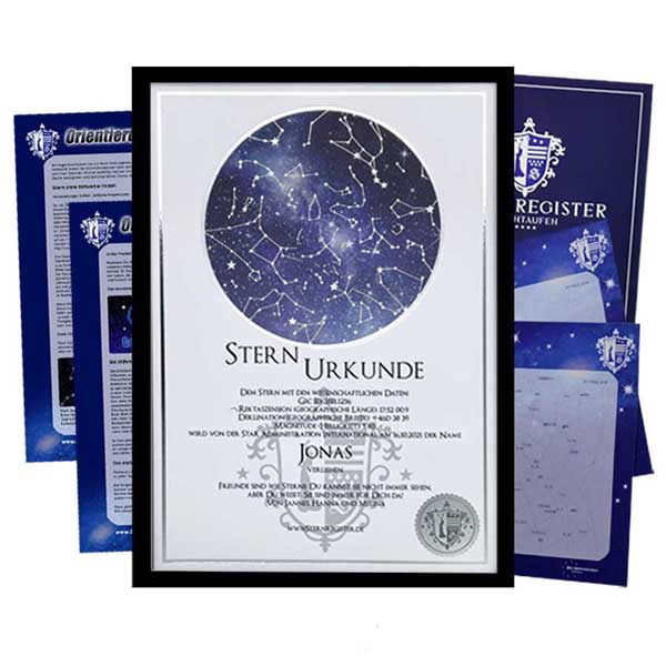 Sterntaufe-Paket-Basic