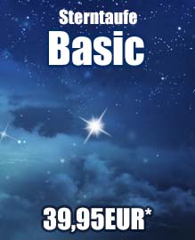 Sterntaufe Paket Basic