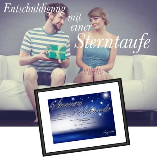 Geschenk zur Entschuldigung