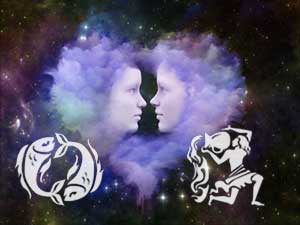 Fische und Wassermann