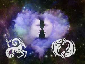 steinbock-fische-klein Steinbock und Fische