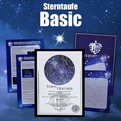 Sterntaufe Paket Basic
