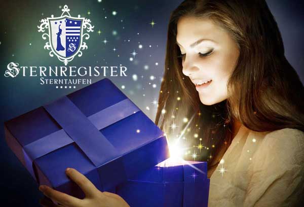 Geschenkidee Sterntaufe