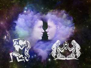 Wassermann und Zwillinge